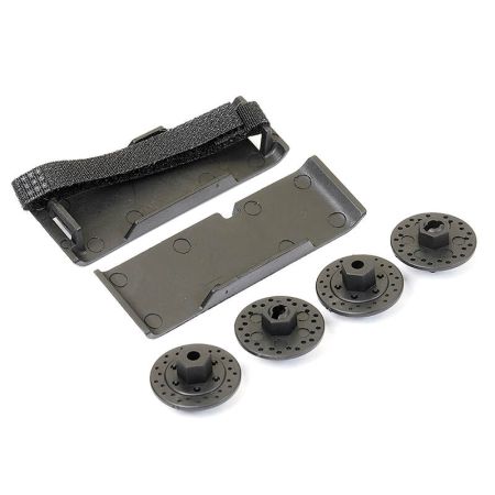 FTX Utah Side Chassis Plates & Wheel Hexes (FTX10827)