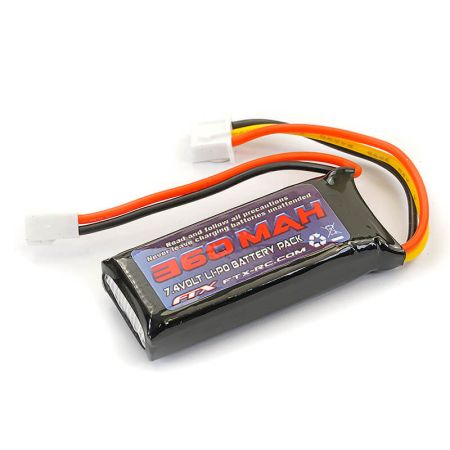 FTX Utah 7.4V 360Mah Lipo Battery (FTX10838) FTX Utah 7.4V 360Mah Lipo Battery (FTX10838)