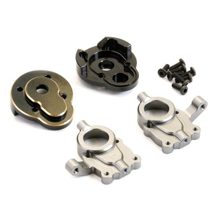 FTX Utah Machine Aluminium Front Portal Hub Set V2 (FTX10851) FTX Utah Machine Aluminium Front Portal Hub Set V2 (FTX10851)