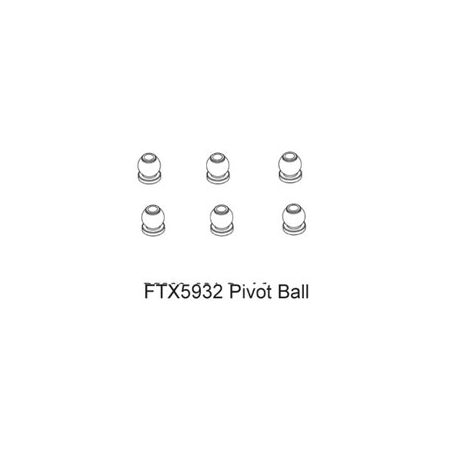 FTX Pivot Ball (6Pcs)