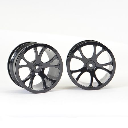 FTX Vantage Rear Wheel 2pcs - Black (FTX6306B)