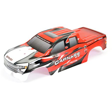 FTX Carnage 2.0 Red Printed Bodyshell (FTX6345R)