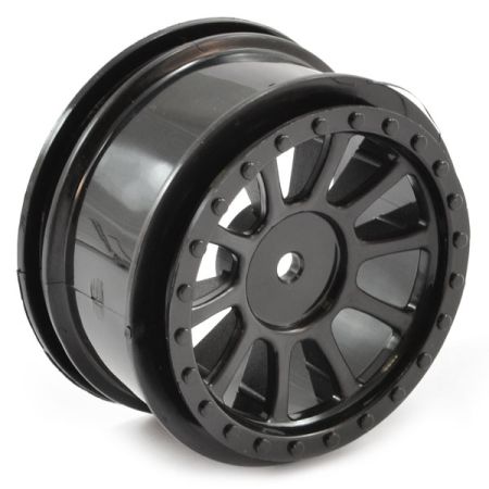 FTX Hooligan Rally Wheels (Pr) Black (FTX6464B)