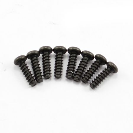 FTX Round Head Self Tapping Hex Screw 8pcs M3*10 (FTX6523)