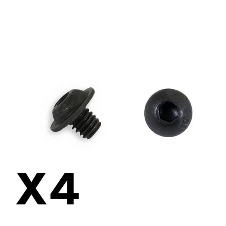 FTX Ring Self Tapping Screw 2.5*3 4pcs (FTX6534)