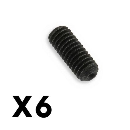 FTX Droop Set/Grub Screws M4*10 6pcs (FTX6543)