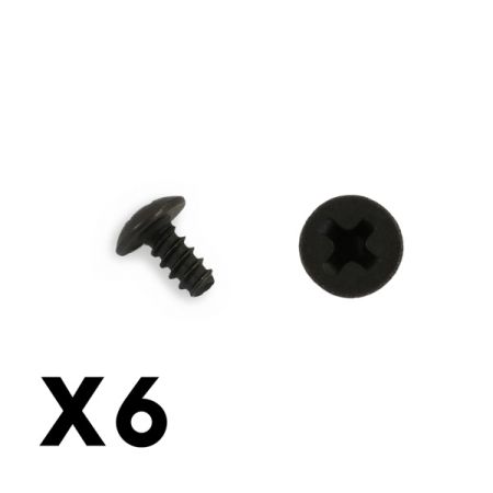 FTX Umbrella Head Screw M3 X6mm (FTX6548)