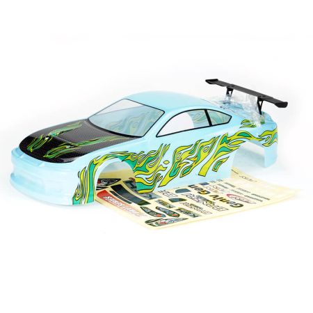 FTX Banzai Pre-Painted Body Shell W/Decals & Wing - Blue (FTX6596BL)