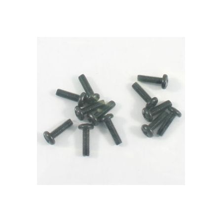 FTX Edge/Siege Round Head Screw 3X10mm (FTX6784)