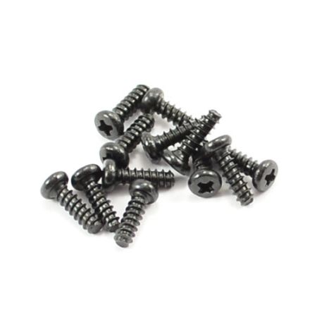 FTX ROUND HEAD SELF TAPPING SCREW 2.6 X 8MM (12)