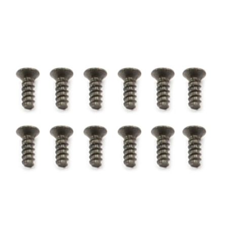 FTX IBEX COUNTERSUNK SELF TAPPING SCREWS 2X6MM (12)