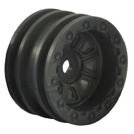 FTX Outback Mini Wheel Set - Black (4pcs) (FTX8860BK)