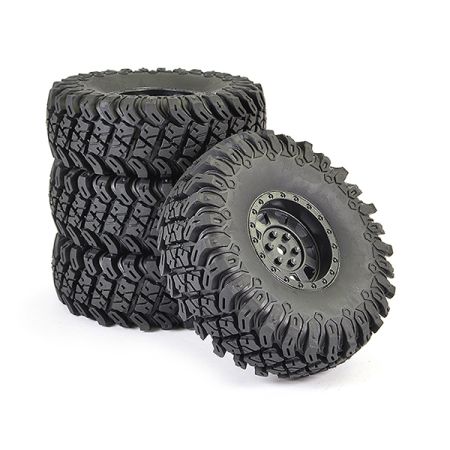 FTX Outback Hi-Rock Pre-Mounted Wheels & Tyres (Set 4) (FTX9267B-4)