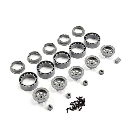 FTX Mini Outback 2.0 Bead Lock Wheel Set (5) (FTX9307)