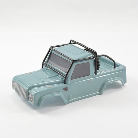 FTX MINI OUTBACK 2.0 RANGER BODY & ROLL CAGE - LIGHT BLUE