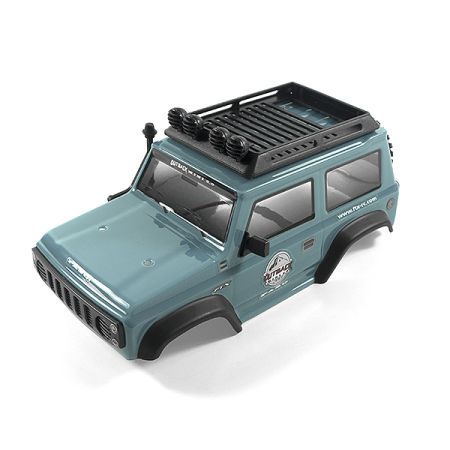 FTX Mini Outback 2.0 Paso Lexan Body/Cage/Led - Grey (FTX9337GYL)