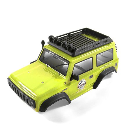 FTX Mini Outback 2.0 Paso Lexan Body/Parts - Yellow (FTX9337YL)