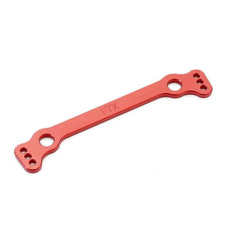 FTX DR8 Steering Ackerman 3mm Brace Cnc Aluminium - Red (FTX9638R)