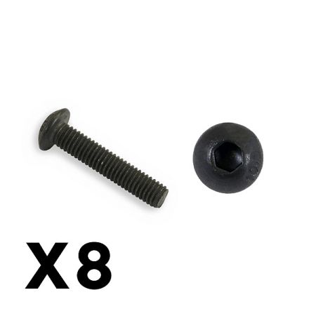 FTX Button Head Hex Screw M3 X 15mm (FTX9651)