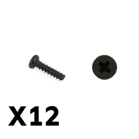 FTX Tracer Pan Head Self Tapping Screws Pbho2*8mm (FTX9748)