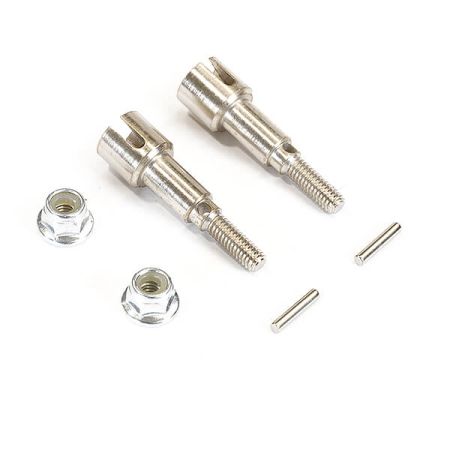 FTX Tracer Metal Rear Wheel Shafts, Pins & M4 Nuts (FTX9782)
