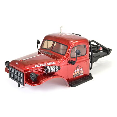 FTX Texan 1:10 Cab Bodyshell & Roll Cage Assembly - Red (FTX9889R)