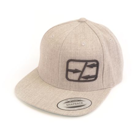 Schumacher Snapback Flatbill Cap-Heather (G360)