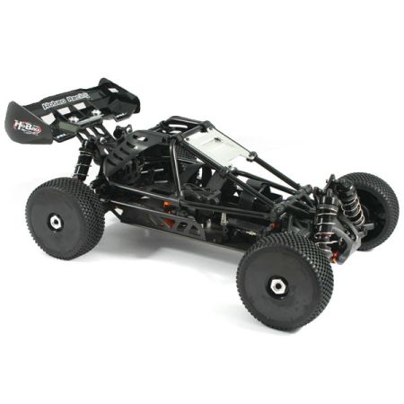 Hobao Hyper Cage Buggy Electric Roller Chassis 80% Pre-Assembled - Black (HBCBE)