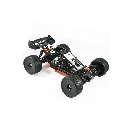 Hobao Hyper Cage Truggy Black Nitro RTR W/Mac28 6P Engine (HBCT-C28B)