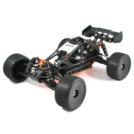 Hobao Hyper Cage Truggy Electric Roller Chassis - Black (HBCTEB)