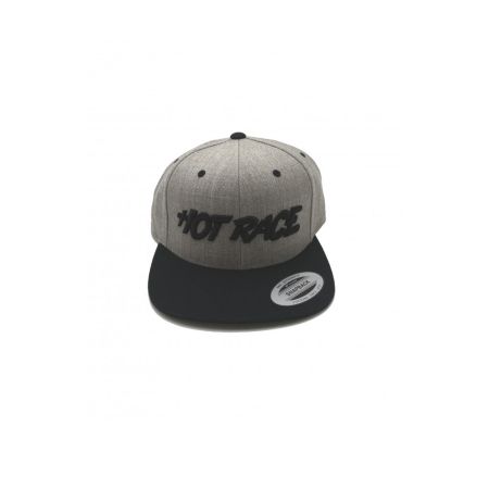 Hot Race Cap Us Style Flat Gray/Blk (HR010-0201)