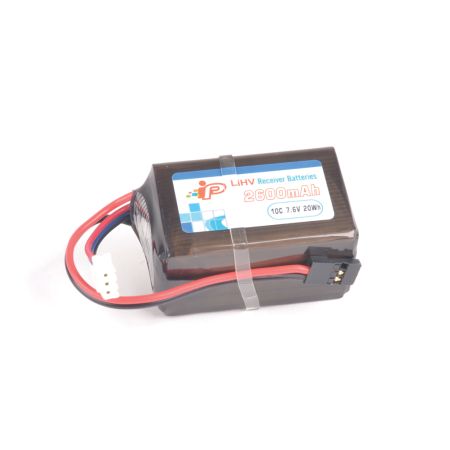 Intellect Lipo Rx Hump Pack 2600mAh 7.6V (IP753048D7R2-2S2P-SQ)