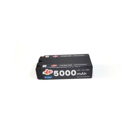Intellect LiPo LiHV 5000mAh 2S 25.1mm Shorty 7.6v (IPBT2S5000MC3)