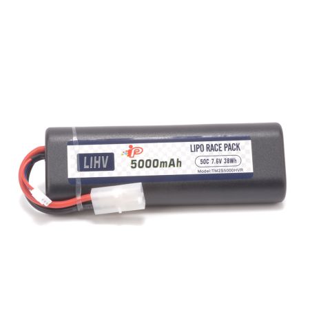 Intellect LiPo HC39 2S 5000mAh 7.6v Stick Tam plug (IPTM2S5000HVRTM)