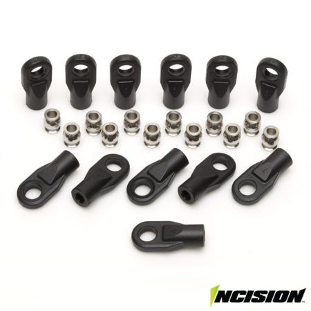 Vanquish Incision Rod Ends with Pivot Balls (12) (IRC00010)