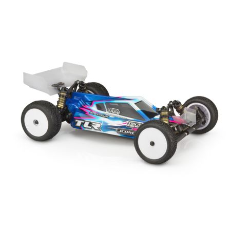 JConcepts P2-TLR 22 5.0 Elite Body w/S-Type Wing (JC0284)
