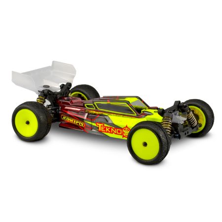 JConcepts F2-Tekno EB410 Body w/Aero S-Type Wing (JC0354)