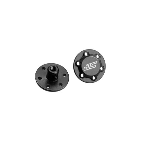 JConcepts RC10 Finnisher Wing Buttons-Black (JC2311-2)