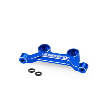JConcepts DR10/SR10/RB10 Aluminum steering rack - Blue (JC2352-1)