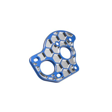 JConcepts B6.3-T6.2-SC6.2-3 Gear Laydown Back Motor Plate-Bl (JC2408-1)