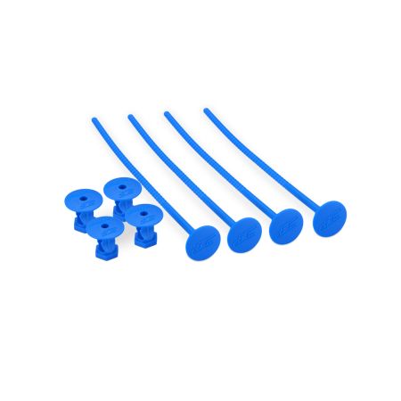 JConcepts 1/10th Off-Road Tire Stick - 4 Tires Blue - 4pc (JC2430-1)