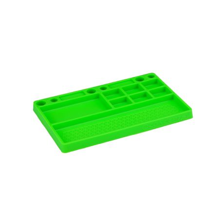JConcepts JConcepts Parts Tray, Rubber Material - Green (JC2550-5)