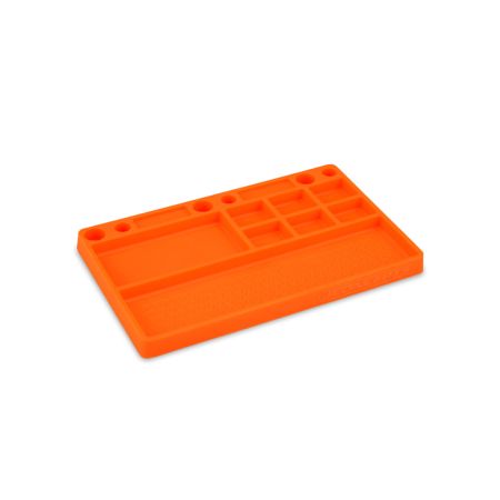 JConcepts JConcepts Parts Tray, Rubber Material - Orange (JC2550-6)