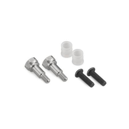 JConcepts B6/B6D/B6.1Fin-Ti Shock Stand-offs w/bushing-Short (JC2599T)