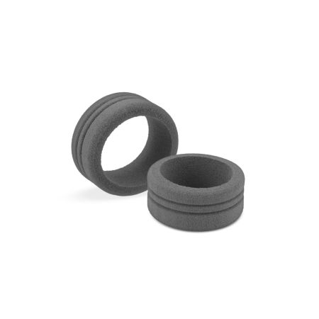 JConcepts Dirt-Tech foam grip, grey 2pc ( SA,FU,KO,SP) (JC3241)