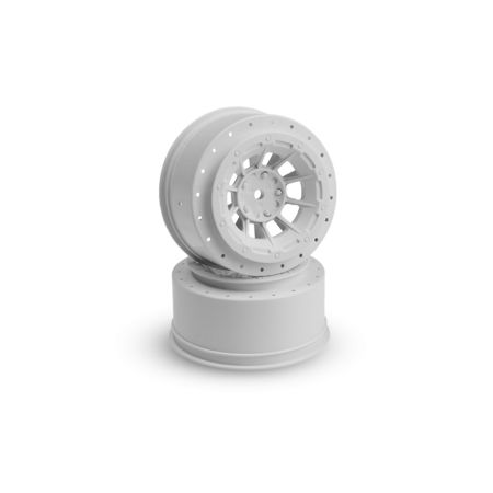 JConcepts Hazard-Slash Rear, Slash 4x4 F&R Wheels-White-2pc (JC3351W) JConcepts Hazard-Slash Rear, Slash 4x4 F&R Wheels-White-2pc (JC3351W)