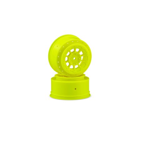 JConcepts Hazard-Losi Ten SCT-E.SCT-Nitro Wheel-Yellow-2pc (JC3352Y) JConcepts Hazard-Losi Ten SCT-E.SCT-Nitro Wheel-Yellow-2pc (JC3352Y)