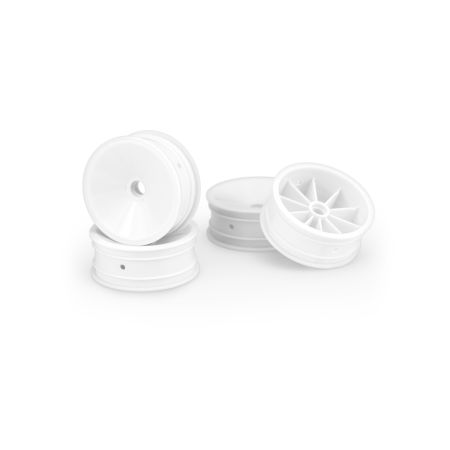 JConcepts Mono-2.2" Front Wheel (White)-4pc (JC3403W)