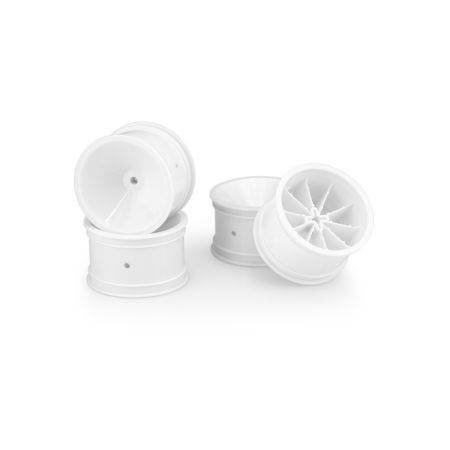 jConcepts Mono-2.2" Rear Wheel (White)-4pc (JC3404W)