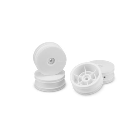 jConcepts Mono - Losi Mini-B Front Wheel (White) 4pk (JC3424W)